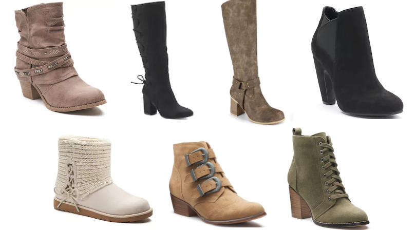Kohl&#39;s Women&#39;s Boots Only $12 (Regular up to $79.99)!