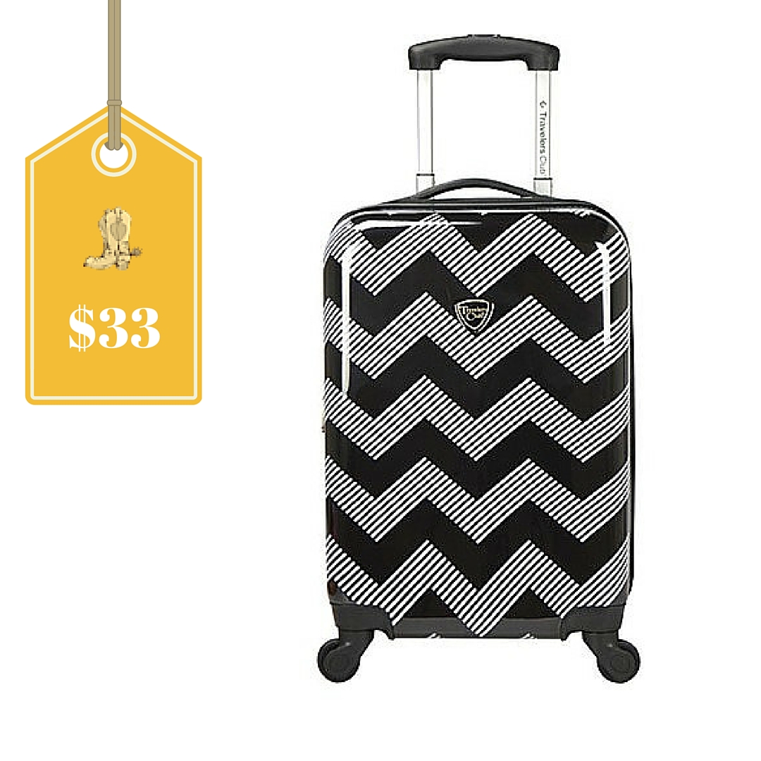 Travelers Club 20Inch Hardside Spinner CarryOn Luggage Only 33