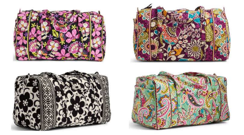 Vera Bradley Large Duffel Bag Only $30 Shipped (Regular $100) - Small Bags as low as $16.45!