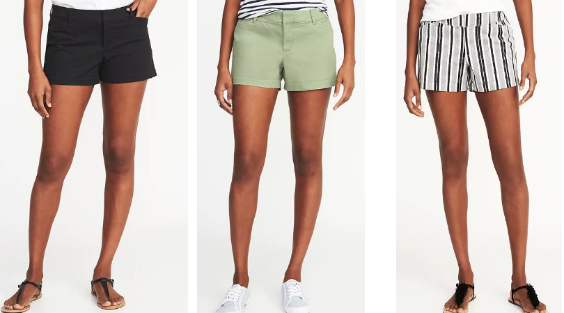 Old Navy Women's Shorts 50% Off + Extra 30% Off With Code - Today Only!