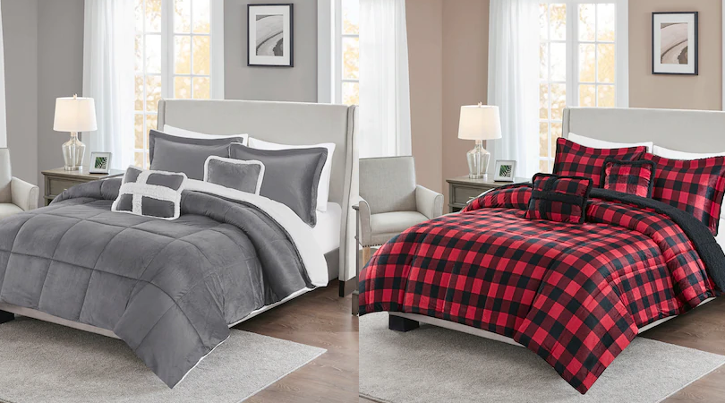 True North Mink To Sherpa Comforter Sets All Sizes 28 38 Regular